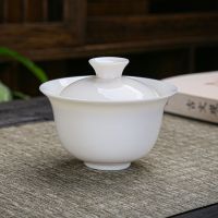 [COD] (Gaiwan to send teacup 8.8 free shipping) Gaobai Gaiwan Sancai Bowl Teacup Maker