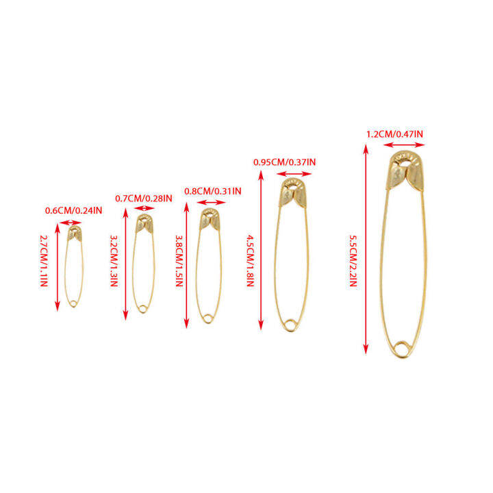 50ชิ้นหมุดนิรภัยยืดหยุ่นสำหรับงานเย็บแบบ-diy-เข็มเย็บผ้าแบบพกพา6x27mm