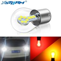 BA15S 1157 P21W หลอด Led P21 BAY15D/5W หลอด R5W R10W 18SMD 800LM ไฟสัญญาณเลี้ยวไฟหมอกดีอาร์แอลรถยนต์12V สีขาว