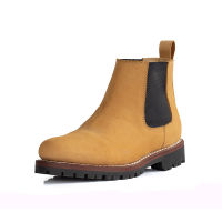 StepPro Chelsea Boots รองเท้าหนังแท้ บูทหุ้มข้อ หนังออยล์ ชนิดลบรอยหาย