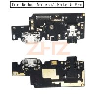 สําหรับ Xiaomi Redmi Note 5 Pro USB Charger Port Dock Connector PCB Board Ribbon Flex Cable + Headphone Jack Audio หูฟัง Parts