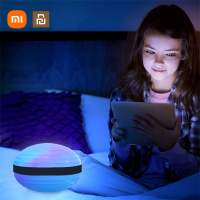 Xiaomi Youpin สัมผัส Led โคมไฟกลางคืนขนาดเล็กบลูทูธเพลงอารมณ์บรรยากาศแสงห้องนั่งเล่นห้องนอนสก์ท็อป RGB โคมไฟข้างเตียงบ้าน *