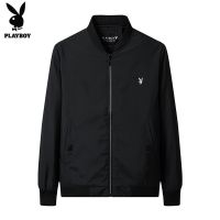 playboy เสื้อแจ็กเก็ต แขนยาว แฟชั่นสำหรับผู้ชาย ไซซ์ M - 4XL