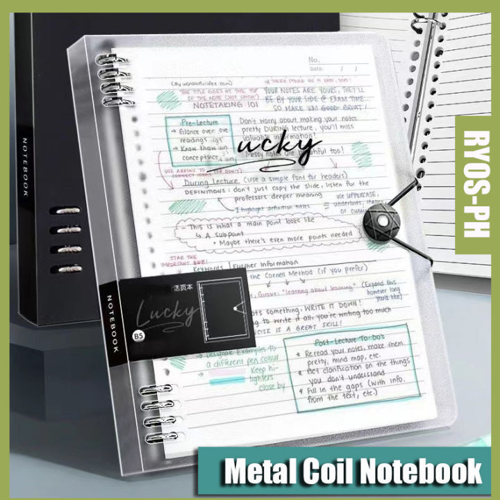 Loose-Leaf Notebook A5/B5 Removable Not Choking Shell