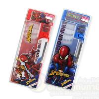 กล่องดินสอแม่เหล็ก Spider-Man ลายสไปเดอร์เเมน กล่องดินสอ รุ่น SP-58701 ขนาด 24x9x3ซม. คละแบบ จำนวน 1กล่อง พร้อมส่ง