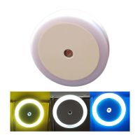 LED Night Light Plug In Motion Sensor Smart Nightlight Bathroom Home Kitchen Hallway Lamp Children LED Night Wall Light