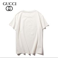 G - U - C ใหม่ฝ้ายหลวมพิมพ์เสื้อยืดแขนสั้น