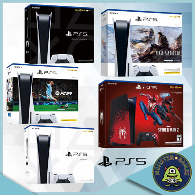 In Stock!! พร้อมส่ง!! เครื่อง PlayStation 5 ประกันศูนย์ Sony Thailand 1 ปี !!!!! (Playstation 5 Console)(PS5 Console Disc)(PS5 Console Digital)(เครื่อง ps5)(เครื่อง ps5 มีช่องใส่แผ่น)