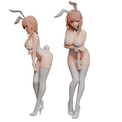 ZZOOI 23cm SkyTube Astrum Design Anime Figure White Bunny Girl Action Figure Mai Sakurajima Bunny Figure Collectible Model Doll Toys