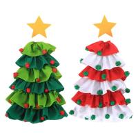 Christmas Decoration Wine Bottle Cover Christmas Tree Shape Wine Gift Bag Party Decorations Christmas Tree Shape Party Decorations Table Ornaments Christmas Gifts respectable