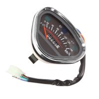 Motorcycle Meter Odometer Gauge Backlight LCD Digital Indicator Instrument for Vintage 70 Jialing70