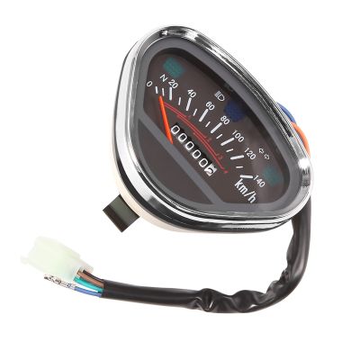 Motorcycle Meter Odometer Gauge Backlight LCD Digital Indicator Instrument for Vintage Honda DAX 70 Jialing70