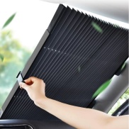 Sunshade to prevent heat from the front glass of cars and doors