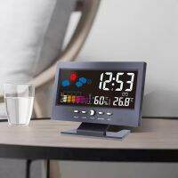 【YF】♚▦№  Digital Mirror Led Display Alarm Temperature Powered Snooze Desk Calendar Multifunction Usb/aaa O8p1