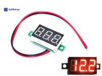 digital display 0.36 inch 4V-30V DC voltmeter( 2 line )สีแดง