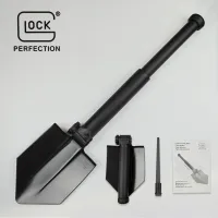 Glock Military Tactical ShoveOutdoor Survival Multifunctional equipmentArmy Folding Shovel Hunting Camping Hiking