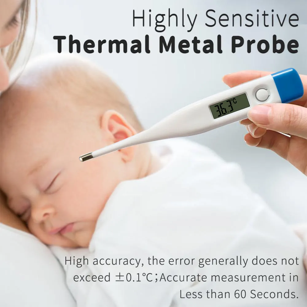 oral thermometer placement