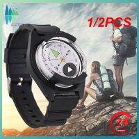 【YF】﹍  1/2PCS Wrist Compass for Outdoor Hiking Camping Diving 50 M/164FT