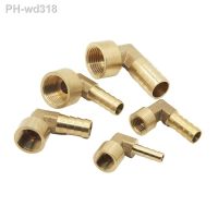 Elbow Brass Barbed Fitting 8 16mm Hose Barb X 1/4 quot; 3/8 quot; 1/2 quot; Female Thread Coupler Connector Adapter for Fuel Gas Water Copper