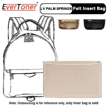 lv palm springs mini backpack organizer