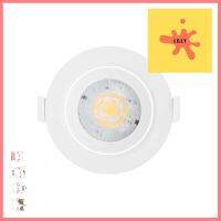 ดาวน์ไลท์ LED SHINING LCSC00740 7 วัตต์ COOLWHITE 3 นิ้ว สีขาว กลมDOWNLIGHT LED SHINING LCDLSG3RO0 7W COOLWHITE 3" ROUND WHITE **ลดราคาจัดหนัก **