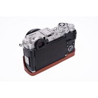 จัดส่งฟรี เคสกล้อง Olympus Pen-F ฮาฟเคส เคส หนัง กระเป๋ากล้อง อุปกรณ์กล้อง เคสกันกระแทก - PU Leather Camera Half Case Bag Pen F camera case cover