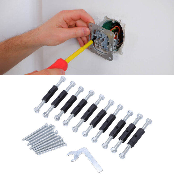 Wall Outlet Repair Tool Standard Size Junction Box Repair Set for