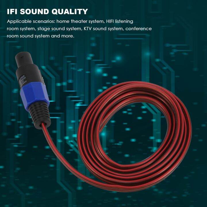 speakon-speaker-cable-bare-wire-open-end-cable-speakon-to-speaker-wire-audio-cord-amplifier-connection-cord-for-dj-pa