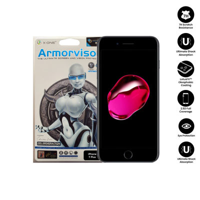 Apple iPhone 7 Plus ( 5.5 ) X-One Armorvisor 7 4th ตัวป้องกันหน้าจอป้องกันแสงสีฟ้า