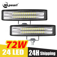 NLpearl Car LED Bar Work Lights Spotlight LED Light Bar 12V Offroad Driving Fog Lamps Waterproof Truck Tractor Trailer A Boat2023