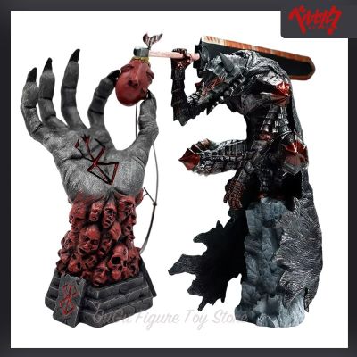 ZZOOI 26cm Berserk Hand of God Resin Figure Statue Guts PVC Action Anime Figurine Model Collection Desk Decoration Toys Birthday Gift