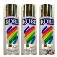 ถูกที่สุด!!! Kobe สีสเปร์ย สี Chromium จำนวน 3 กระป๋อง ส่งฟรีเคอรี่่ ##ของใช้ในบ้าน เครื่องใช้ในบ้าน เครื่องใช้ไฟฟ้า เครื่องมือช่าง ตกแต่งบ้าน . บ้าน ห้อง ห้องครัว ห้องน้ำ ห้องรับแขก