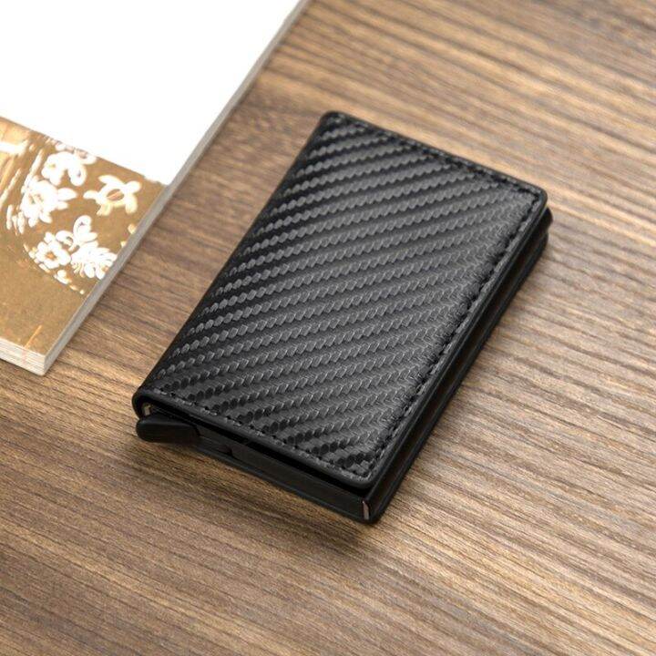 jh-custom-card-holder-men-wallets-rfid-black-carbon-fiber-leather-minimalist-wallet-men-woman-gifts-personalized-carteira-masculina