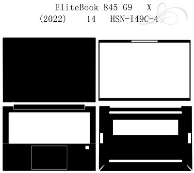 พิเศษคาร์บอนไฟเบอร์ไวนิลแล็ปท็อปสติ๊กเกอร์ผิว D ecals ที่ครอบสำหรับ HP EliteBook G9 835 13 "สงคราม x 6000ชุด2022