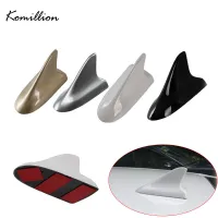 【YY】Car Shark Fin Antenna Decoration Roof Stickers Aerial No Reception Function Universal for Honda Kia Ford Mazda Peugeot BMW Audi