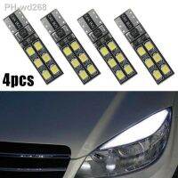 ✘ 4/8pcs Car Lights 12V 6000K White Error Free Eyebrow Bulb For Mercedes-Benz W204 C300 C350 T10-12SMD-2835 Turn Signal