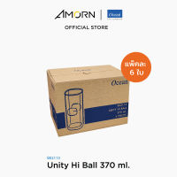 AMORN - (Ocean)  B02113 Unity - แก้วยูนิตี้ แก้วดริ๊งเเวร์ แก้วโอเชี่ยนกลาส Unity Ocean Glass 13 oz. ( 370 ml.)