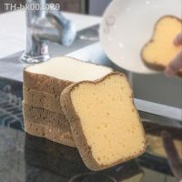 ∏ 2pcs Vivid Bread Sponges for Kitchen Interesting Imitation Toast Washing Sponge Kitchen Supplies Household Cleaning Gadgets