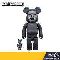 พร้อมส่ง+โค้ดส่วนลด Squid Game Frontman 100％ &amp; 400％ By Bearbrick (ลิขสิทธิ์แท้ )