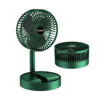 Mini Fan Retractable Folding Portable Fan Home Dormitory Third Gear Desktop Fan Portable USB Rechargeable 2000mAh Cooling Fan