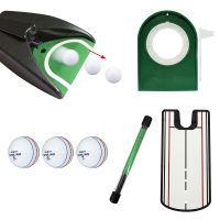 Golf Auto Returner System ลูกกอล์ฟ Kick Back Automatic Return Putting Cup Device Golf Training Drop Ship