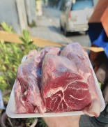 HCM- Thịt trâu NK- Bắp hoa 60S khay 1kg - thích hợp luộc