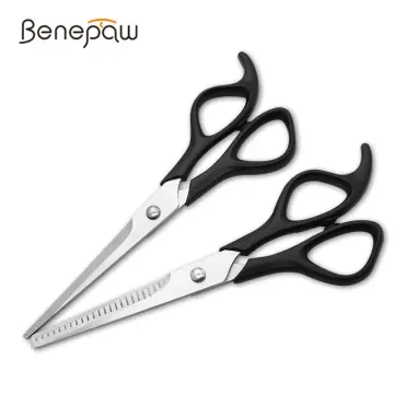 PET MAGASIN Professional Thinning Scissors with Toothed Blade