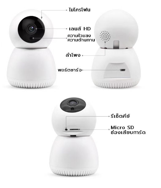 กล้องวงจรปิด-wifi-กล้องวงจรปิดไร้สาย-5m-lite-กล้องวงจรปิด-full-hd-1080p-wirless-wifi-camera-คืนวิสัยทัศน์-home-ip-security-camera-ฟรี-app-กล้องวงจรปิดดูผ่านมือถือ