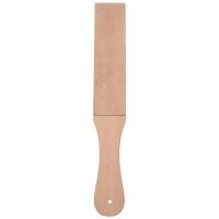 Knife Sharpener Set Wooden Handle Leather Sharpening Strop Handmade Razors Polishing Board And Polishing Wax Leather Paste