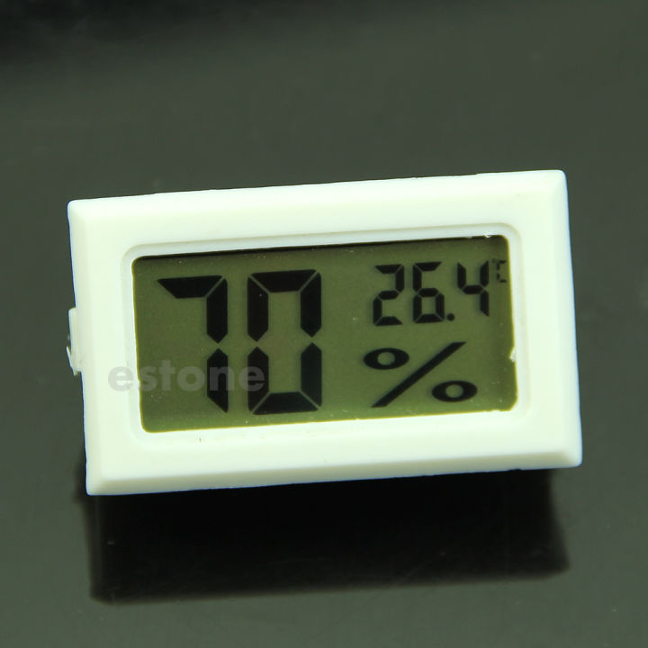 new-hygrometerเครื่องวัดอุณหภูมิดิจิตอลlcdตัววัดอุณหภูมิความชื้น10-99-rh