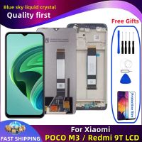 ۞✲∏ 6.53 quot; Original For Xiaomi Poco M3 LCD Display Touch Screen Digitizer Assembly For Redmi 9T M2010J19CG M2010J19CI With Frame LCD