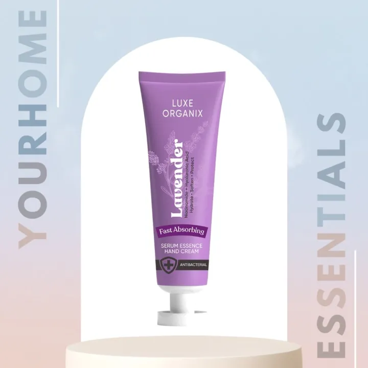 LUXE ORGANIX Lavender Serum Essence Hand Cream 30ml ┅ Lazada PH