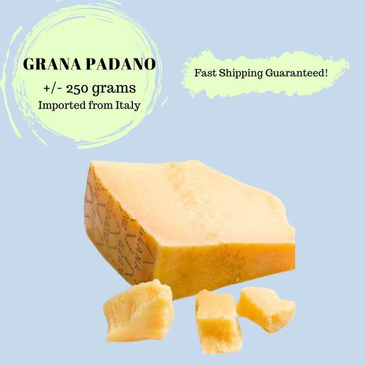 Grana Padano Parmesan Cheese (+/) 60g, 125g, 250g From Italy Lazada PH
