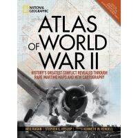 New Releases ! หนังสือภาษาอังกฤษ ATLAS WORLD WAR II: HISTORYS GREATEST CONFLICT REVEALED THROUGH RARE WARTIME มือหนึ่ง